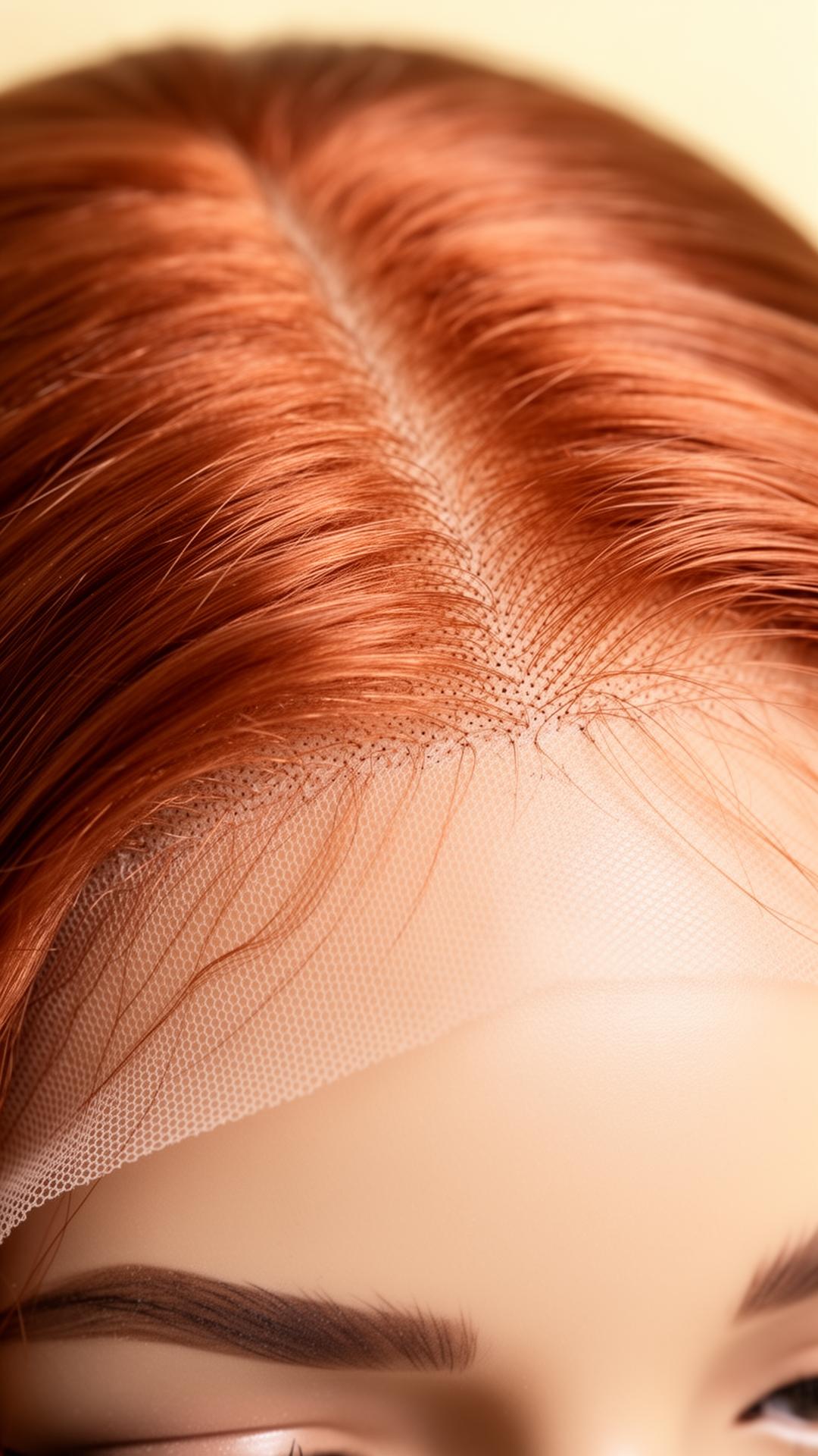 Détail lace HD invisible Dorlane